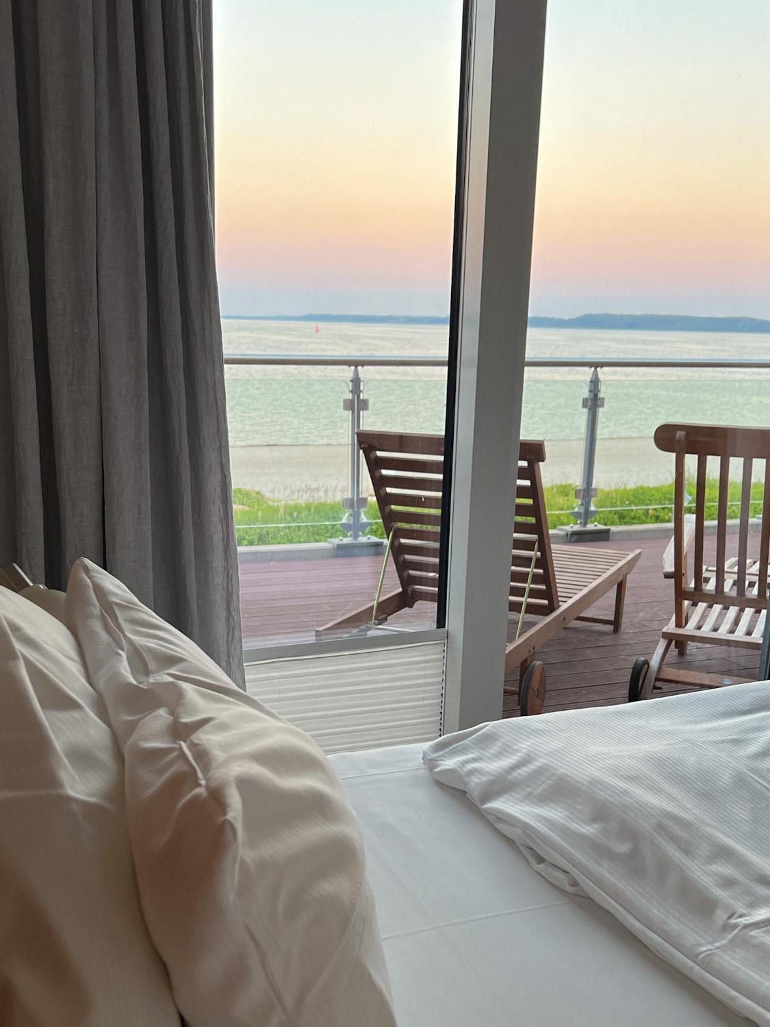 Ostsee-Strandhaus-Holnis Glücksburg Esterno foto