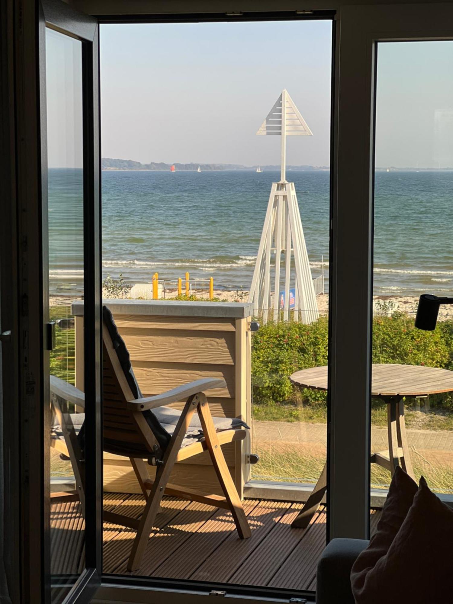 Ostsee-Strandhaus-Holnis Glücksburg Esterno foto